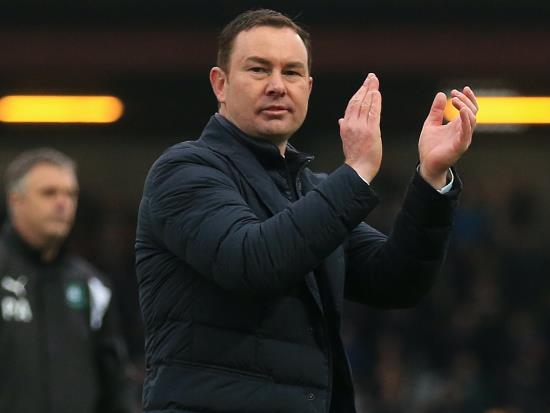 Derek Adams delighted with Morecambe’s performance at Colchester