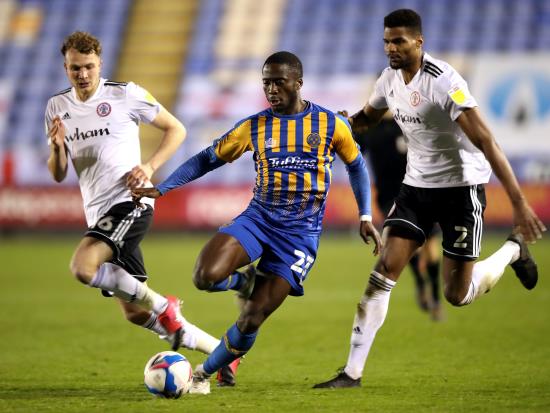 Dan Udoh secures first home league win for Shrewsbury