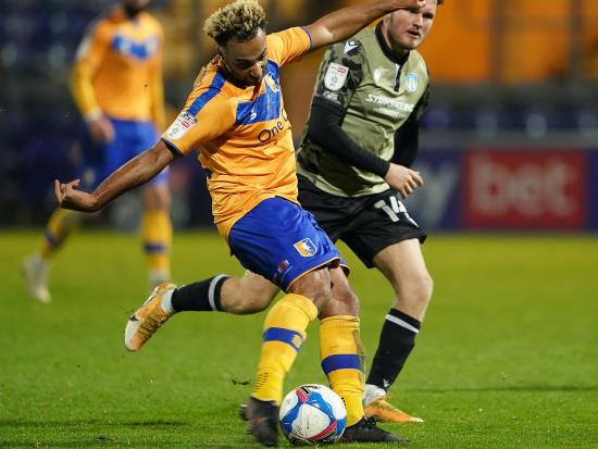 Nicky Maynard missing for Mansfield’s match against Port Vale