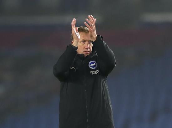 Graham Potter proud of ‘amazing’ players as Brighton share points with Wolves