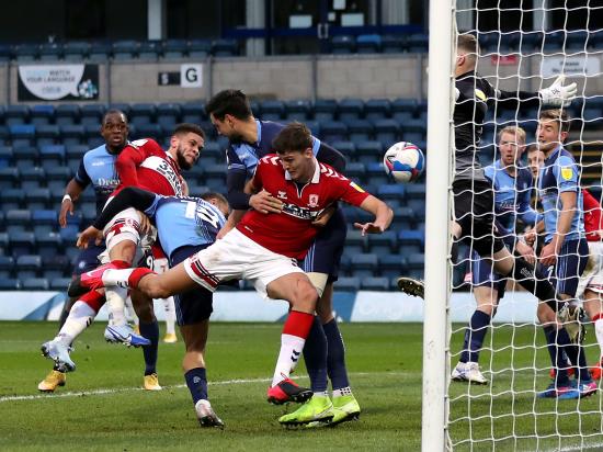 Middlesbrough survive early scare against Wycombe to close on play-off places