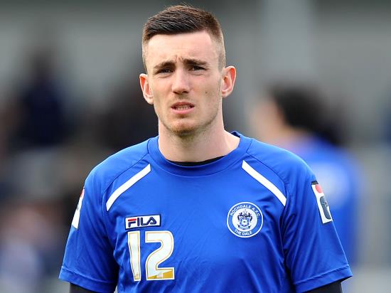 Midfielder Matty Lund available as Rochdale return to action against Crewe