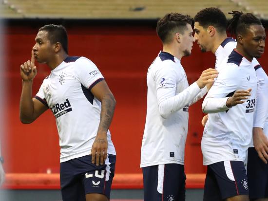 Runaway leaders Rangers extend gap as Alfredo Morelos double sees off Aberdeen