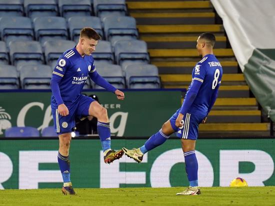 Leicester move up to second in Premier League after battling past Southampton