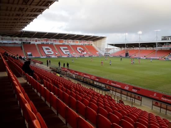 Blackpool’s clash with Northampton off due to waterlogged pitch