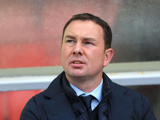 Derek Adams praises Morecambe players after win over Colchester
