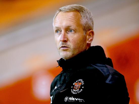 Neil Critchley could welcome players back for Blackpool’s clash with Northampton