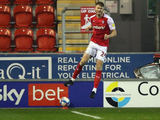Rotherham hit late flurry of goals to ease past Derby