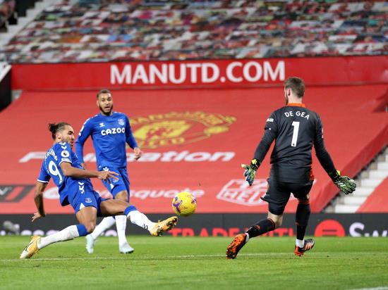 Man United 3 - 3 Everton: Dominic Calvert-Lewin snatches last-gasp point for Everton at Manchester United