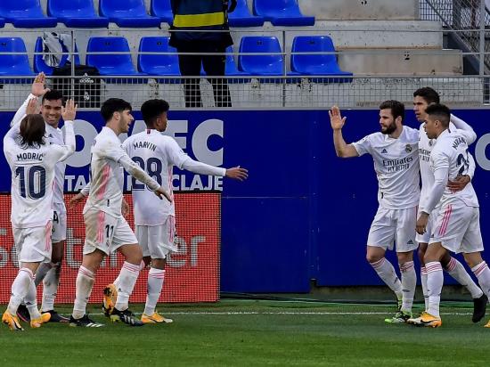 Unconvincing Real Madrid battle back to defeat basement club Huesca