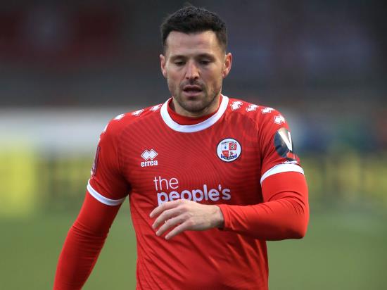 Towie star Mark Wright has full debut to forget as Harrogate beat Crawley