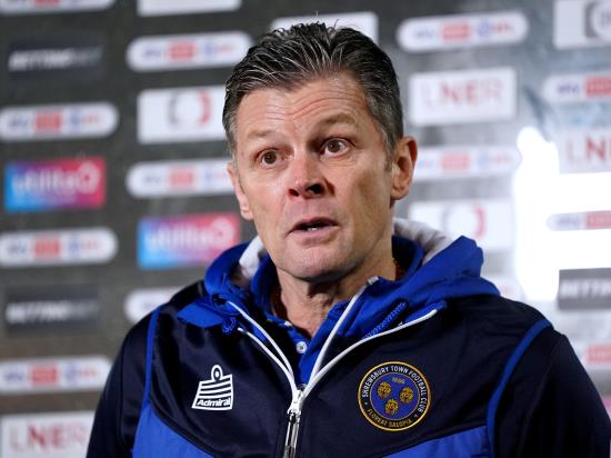 Steve Cotterill seeking another Shrewsbury win supervised from hospital