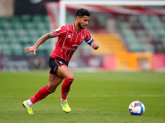 Liam Bridcutt a doubt for Lincoln’s clash with Accrington