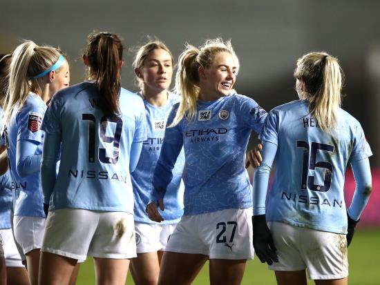 City claim Manchester bragging rights with comfortable WSL win over United