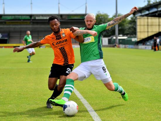 Yeovil ease relegation fears with win over Altrincham
