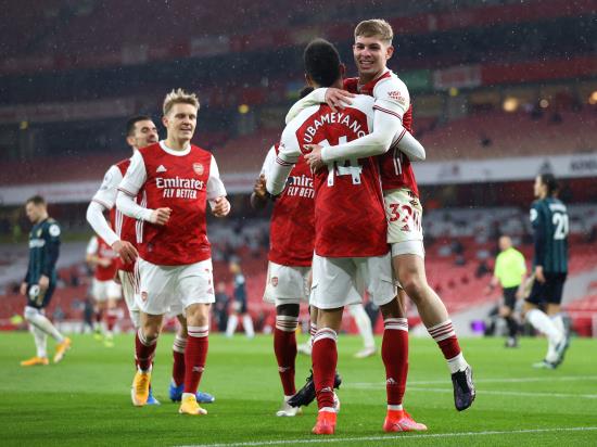 Pierre-Emerick Aubameyang hat-trick helps Arsenal to thrilling win over Leeds
