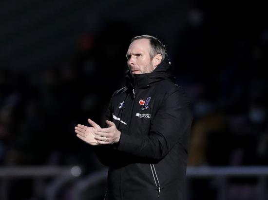 Lincoln boss Michael Appleton happy with a point against Accrington