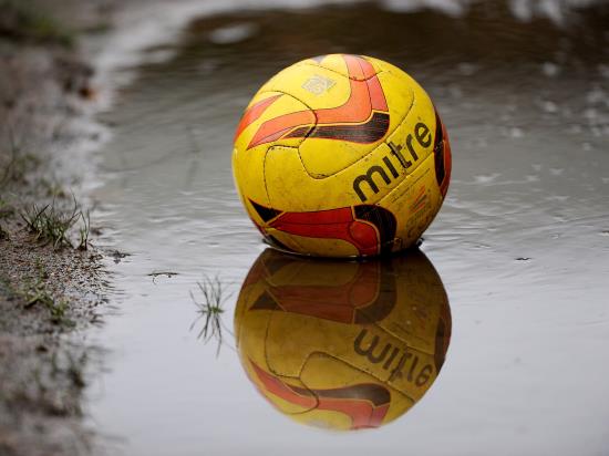 Exeter-Grimsby postponed due to waterlogged pitch