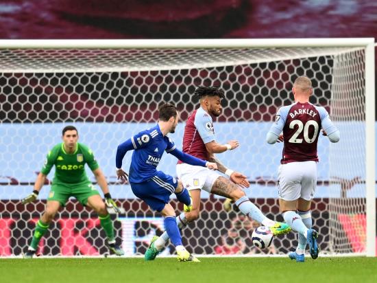Leicester continue Champions League push with win at Aston Villa