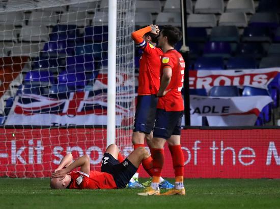 Nathan Jones frustrated as Luton concede late equaliser against Millwall