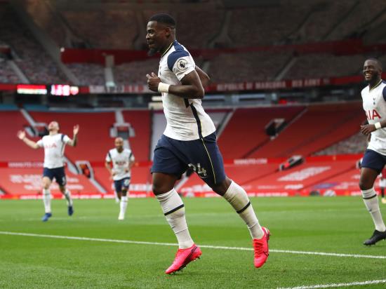 Serge Aurier set for Tottenham return after recovering from calf injury