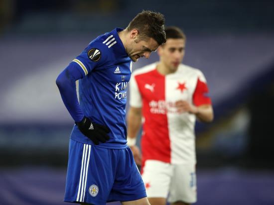 Leicester crash out of Europa League after defeat to Slavia Prague