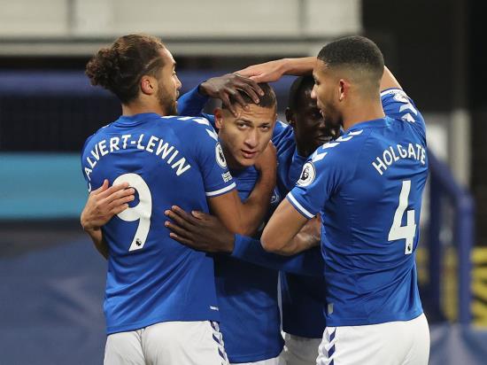 Richarlison effort enough as Everton’s Champions League dreams remain on track