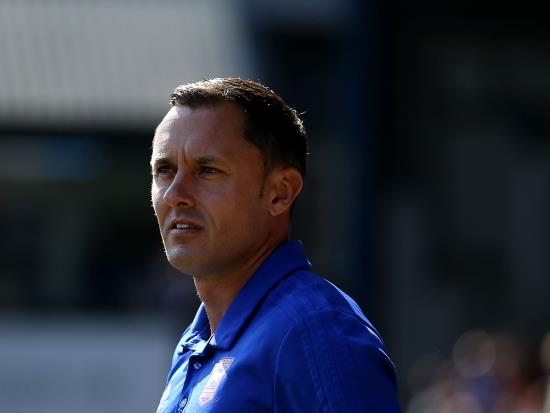 Paul Hurst challenges referee’s decisions as lowly Grimsby lose to Forest Green