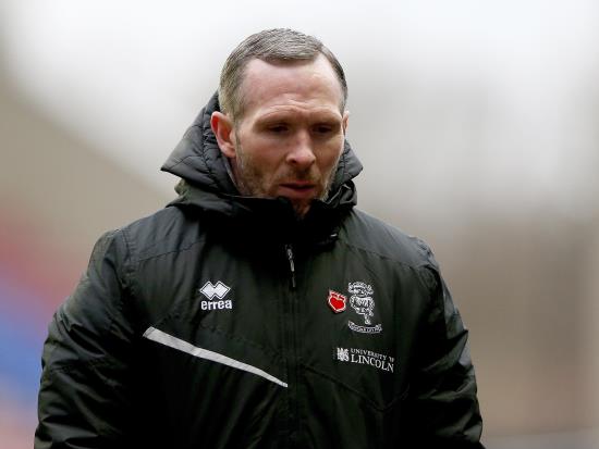 Michael Appleton could not fault Lincoln’s display in win over Crewe