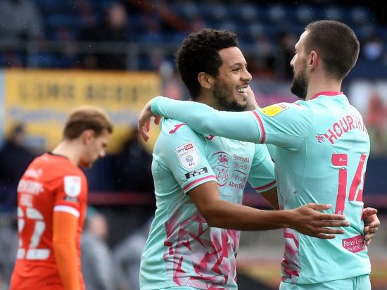 Swansea boost promotion bid with win at Luton