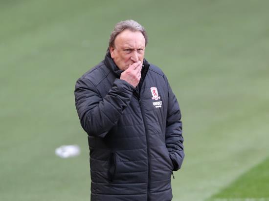 Middlesbrough boss Neil Warnock wants no let-up in push for play-offs