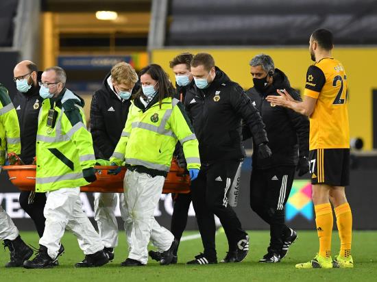 Wolves goalkeeper Rui Patricio awake and talking after suffering head injury