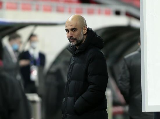 Pep Guardiola turns attention to Everton FA Cup tie after European progression