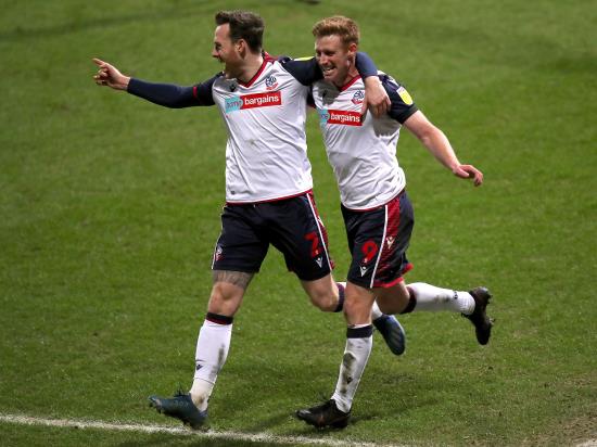 Bolton bounce back against Walsall to maintain push for automatic promotion