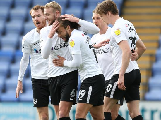 Portsmouth see off Shrewsbury to move into play-off spots