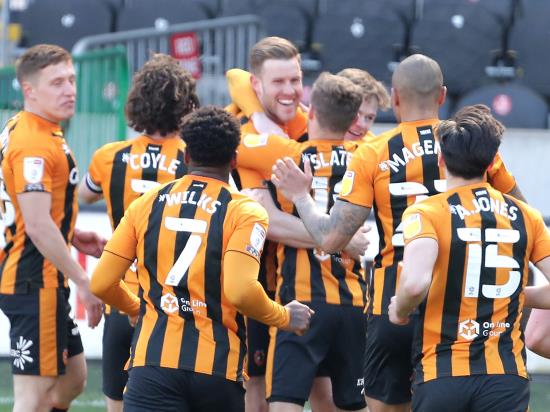Hull stay top with comfortable win over Northampton