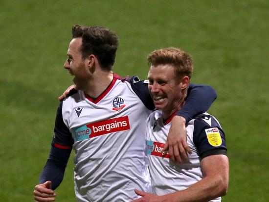 Eoin Doyle fires Bolton back into top three with late winner against Harrogate