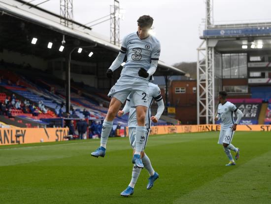 Kai Havertz stars as Chelsea boost top-four hopes with comfortable win at Palace