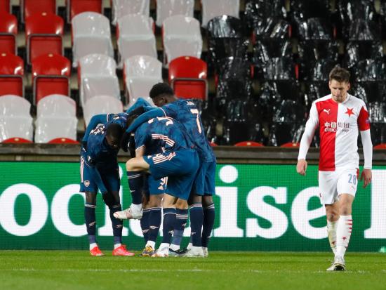 Arsenal ease past Slavia Prague to book Europa League semi-final with Villarreal