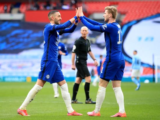 Chelsea FC 1 - 0 Manchester City: Hakim Ziyech fires Chelsea past Manchester City to book FA Cup final spot