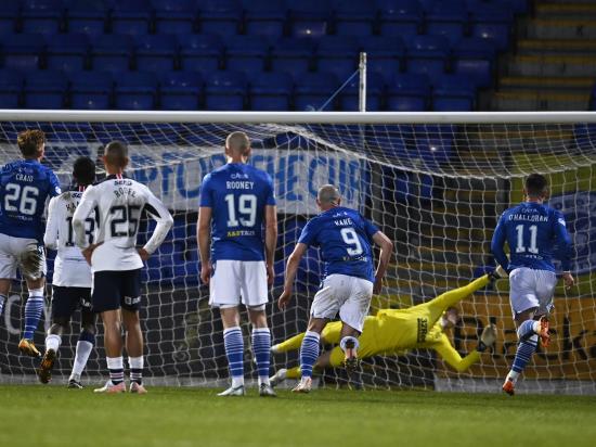 Liam Craig scores late penalty as St Johnstone deny Rangers