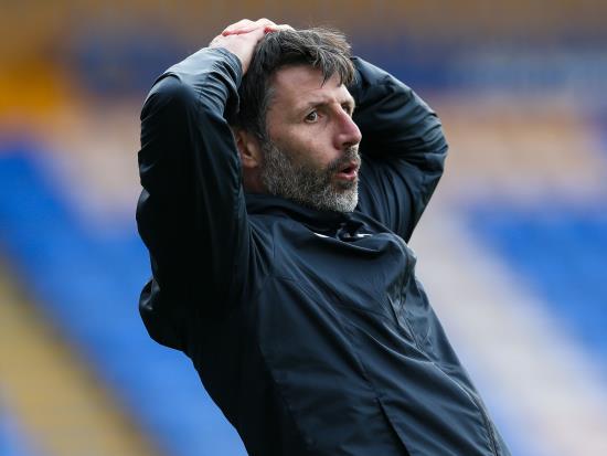 Danny Cowley disappointed as Pompey’s play-off hopes take another knock