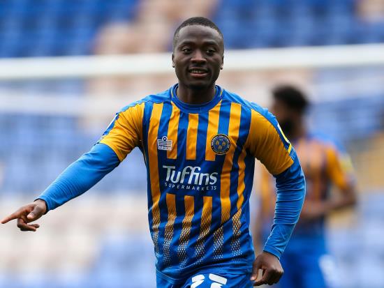 Daniel Udoh could return for Shrewsbury