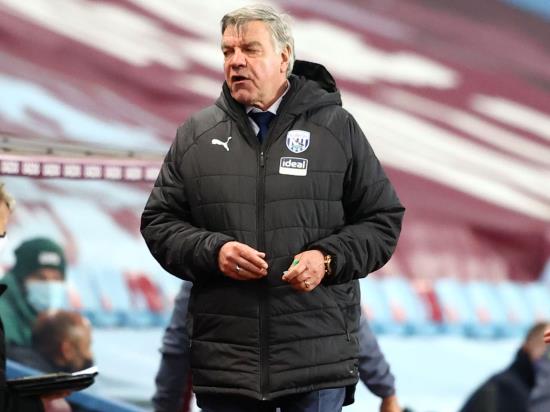 West Brom have no margin for error after Aston Villa draw, says Sam Allardyce