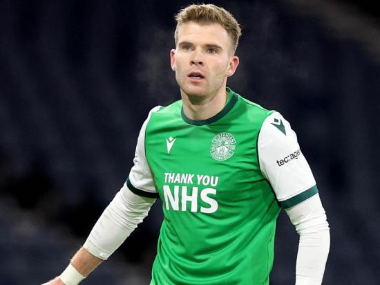 Hibernian wing-back Chris Cadden to sit out St Johnstone game with a back injury