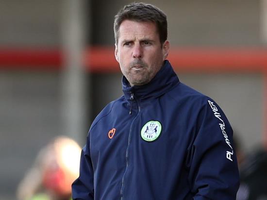 Jimmy Ball delighted with Forest Green’s ‘world class’ performance