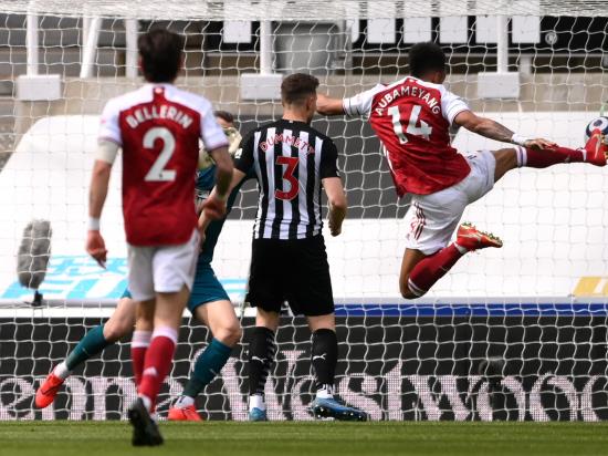 Pierre-Emerick Aubameyang on target as Arsenal ease past Newcastle