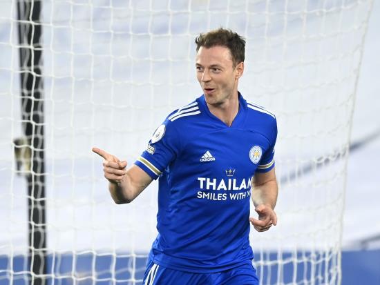 Jonny Evans expected to be fit for Leicester’s clash with Newcastle