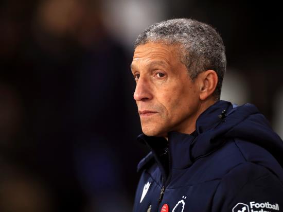 Forest boss Chris Hughton says Preston goals should not have stood after defeat