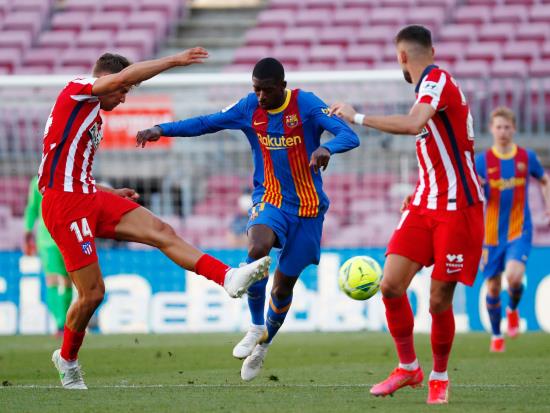 Title rivals Barcelona and Atletico Madrid share spoils in Nou Camp stalemate